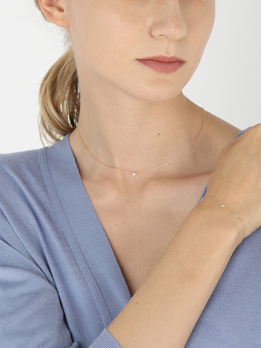 K18YG Diamond necklace | GIGI for JOHN SMEDLEY 詳細画像 GOLD 3